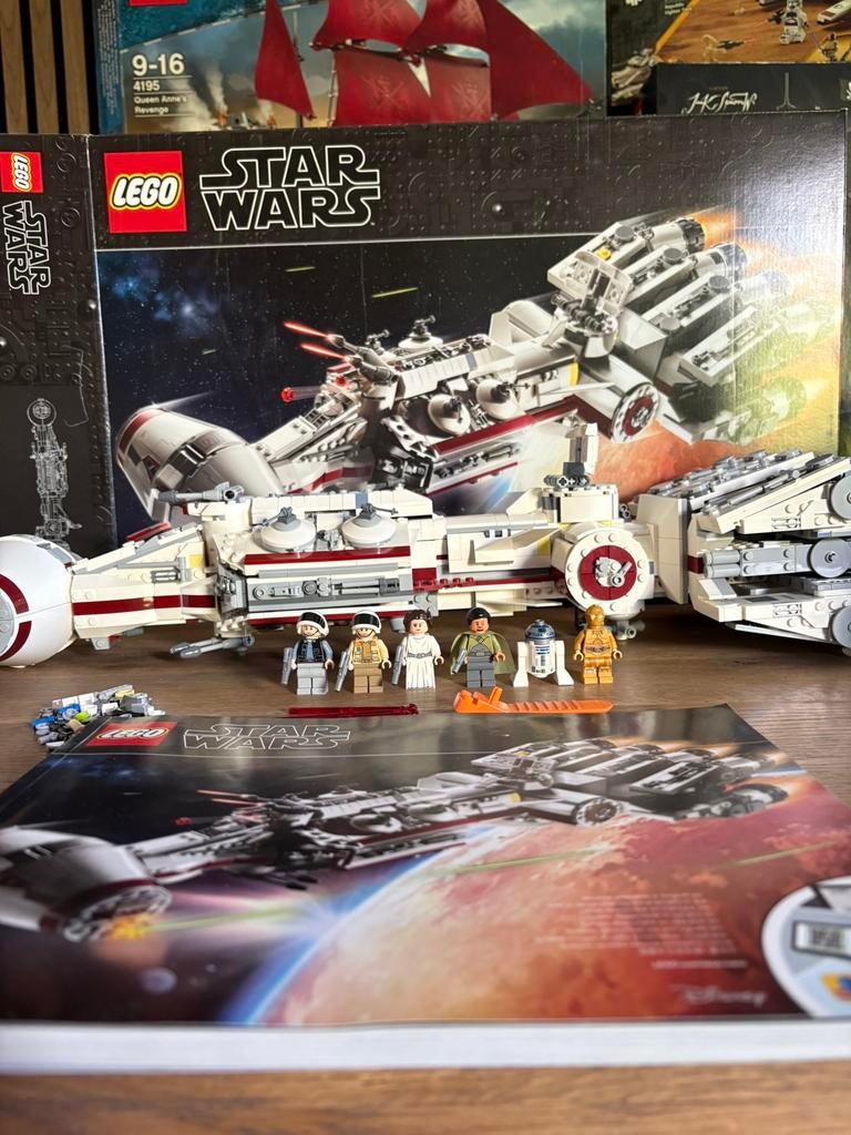 Lego 75244 Tantive IV, Kinderen en Baby's, Speelgoed | Duplo en Lego, Zo goed als nieuw, Lego, Complete set, Inclusief instructies