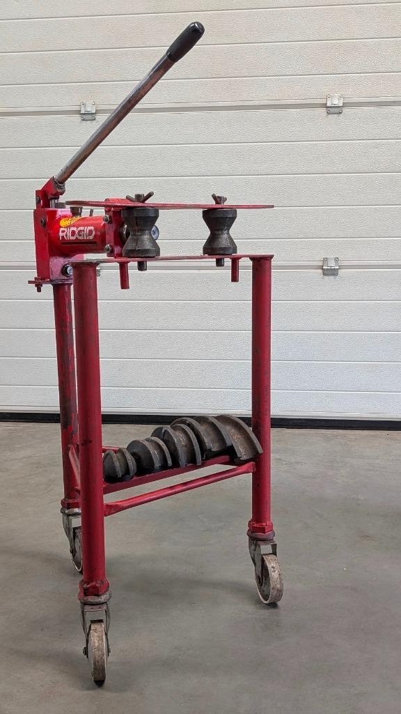 pijpenbuiger ridgit, Ophalen, Gebruikt