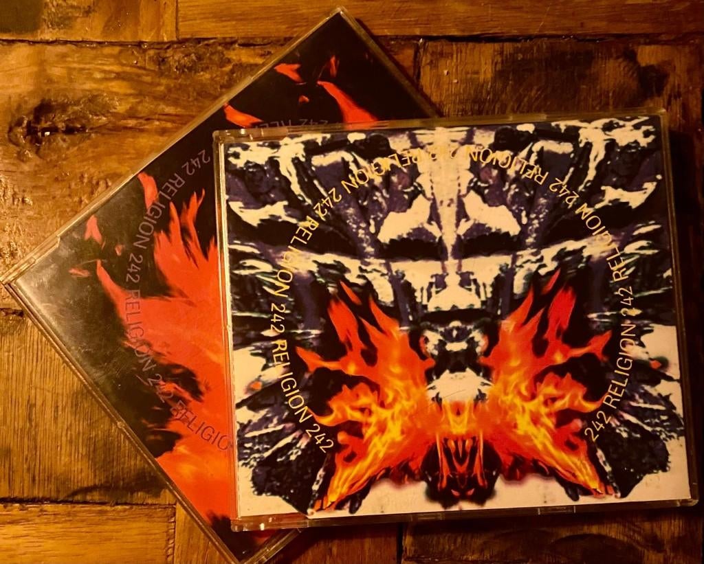 Front 242 - Religion - 2CD Single (cd + cdr) - NM/VG+, 2 t/m 5 singles, Ophalen of Verzenden, Zo goed als nieuw, Dance