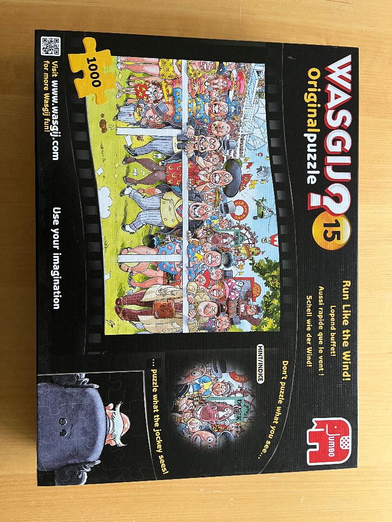 Legpuzzel wasgij, Ophalen, 500 t/m 1500 stukjes, Zo goed als nieuw, Legpuzzel