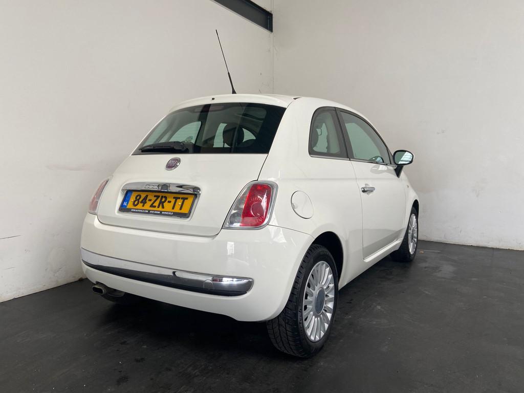 Fiat 500 1.2 Lounge Airco. Elek. Pakket! (bj 2008), Voorwielaandrijving, Elektrische ramen, Gebruikt, 1242 cc