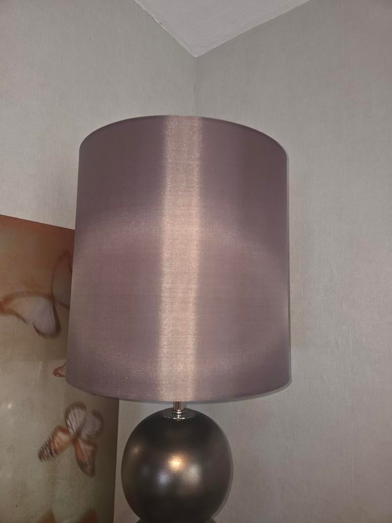 Grote lampenkap eric kuster stijl brons, Ophalen, Gebruikt, Bruin, Rond