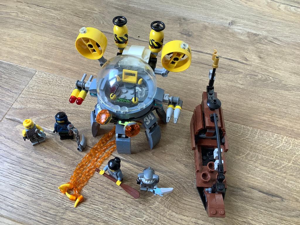 Lego Ninjago 70610 Flying Jelly Sub, Kinderen en Baby's, Speelgoed | Duplo en Lego, Gebruikt, Lego, Complete set, Ninjago, Ophalen of Verzenden