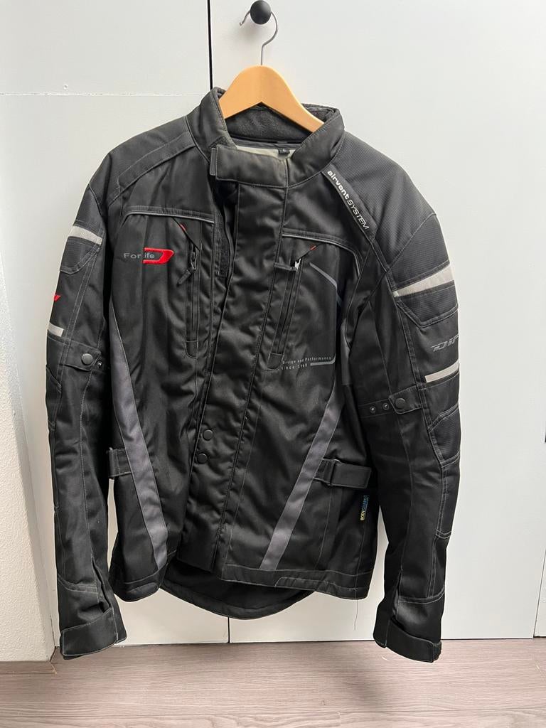 Motorjas Difi Maat L, Motoren, Kleding | Motorkleding, Ophalen, Tweedehands, Jas | textiel
