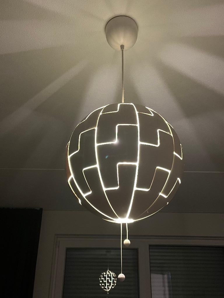 Hanglamp, wit/groen, 35 cm, IKEA PS 2014, Ophalen, Overige materialen, Gebruikt, 75 cm of meer