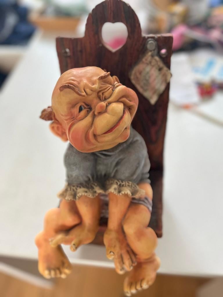 Laaf wc rol houder (Efteling), Ophalen of Verzenden, Gebruikt, Overige kleuren, Overige typen