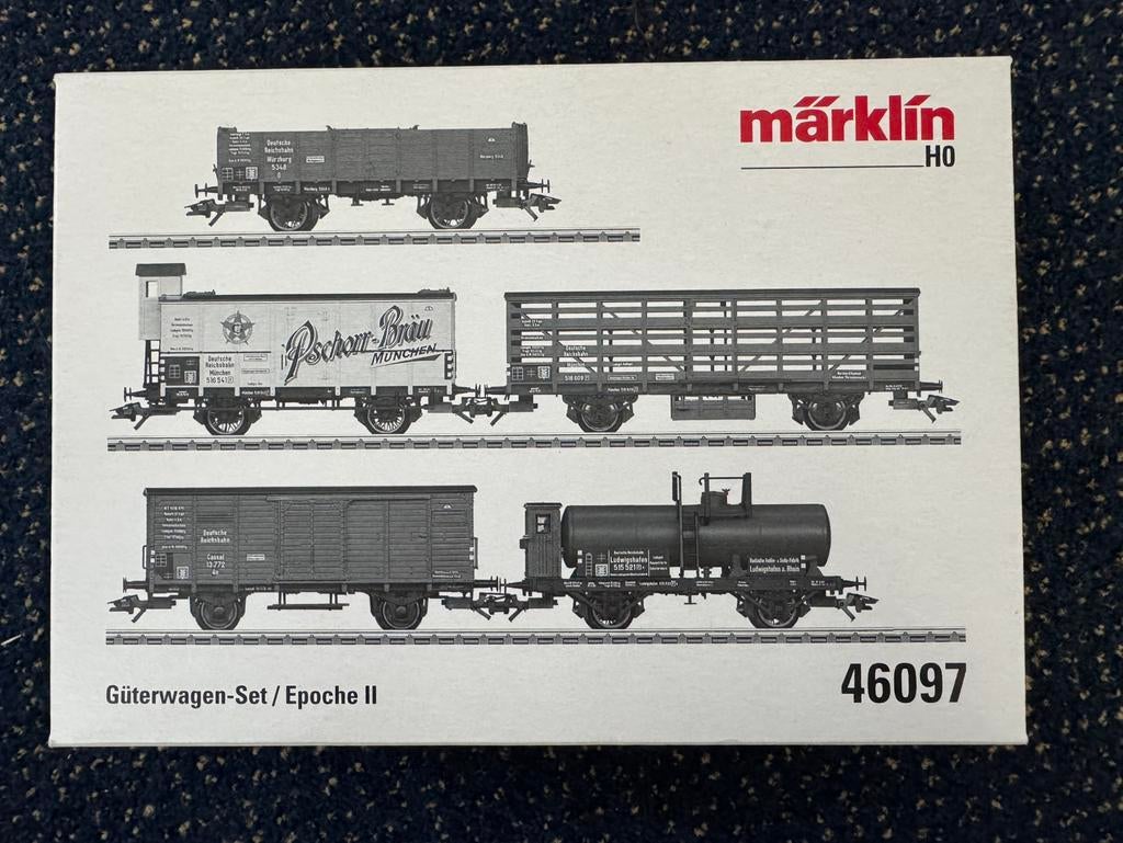Marklin 46097, Ophalen, Wisselstroom, Wagon, Zo goed als nieuw