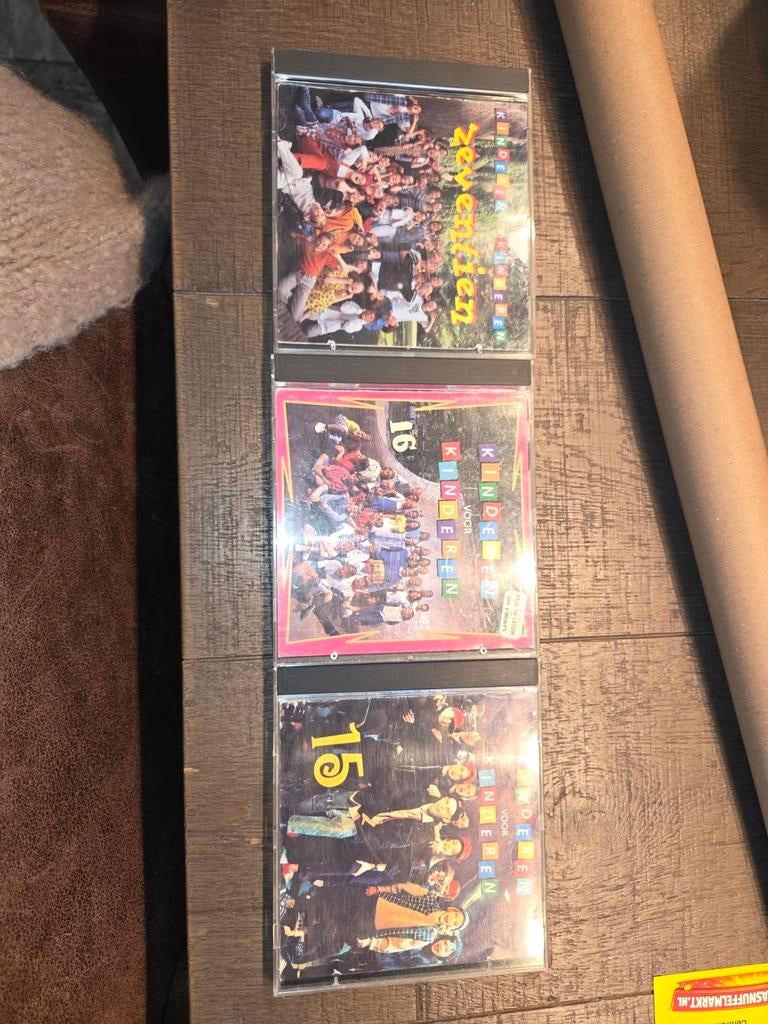 Kinderen voor Kinderen CD's 15, 16 en Zeventien, Cd's en Dvd's, Cd's | Kinderen en Jeugd, Ophalen of Verzenden, Zo goed als nieuw