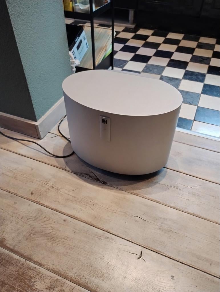 Kef PSW2500 actieve subwoofer 10 inch 250Wrms 15-140 hz., Gebruikt, Subwoofer, 120 watt of meer, Ophalen