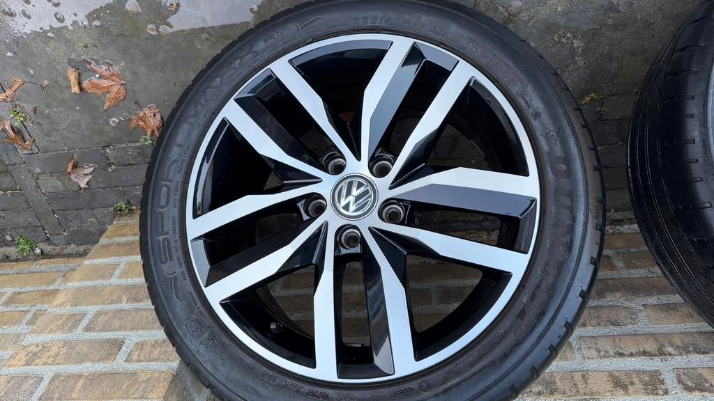 Heel nette 17 inch 5x112 voor vw, Auto-onderdelen, Banden en Velgen, Ophalen, Gebruikt, Velg(en), 17 inch