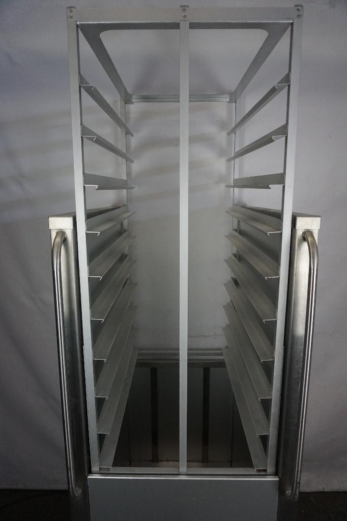 Verende regaalwagen dienbladenwagen, Bordenrek, Ophalen, Gebruikt