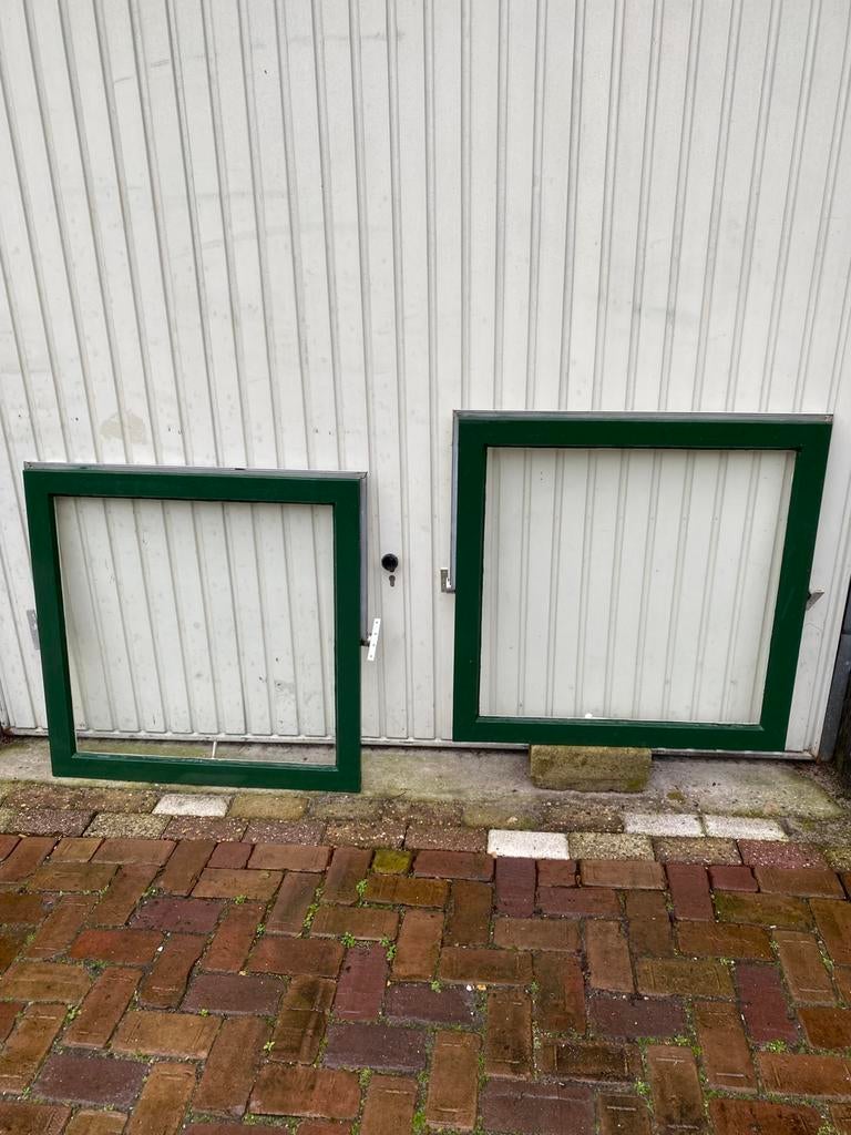 Uitzet raam, Ophalen, Gevelraam of Ruit, Gebruikt, 80 tot 120 cm