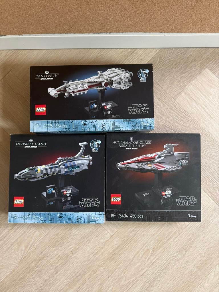 Lego Star Wars Starship collection, Ophalen of Verzenden, Zo goed als nieuw