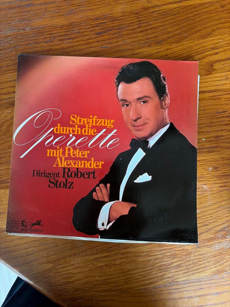 Peter Alexander - Streifzug durch die Operette LP, Gebruikt, Opera of Operette, Modernisme tot heden, Ophalen of Verzenden