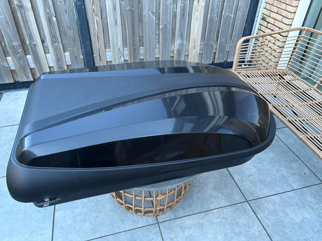 Cam Elite 343 dakkoffer 340 liter zwart, Auto diversen, Dakkoffers, Zo goed als nieuw, Ophalen