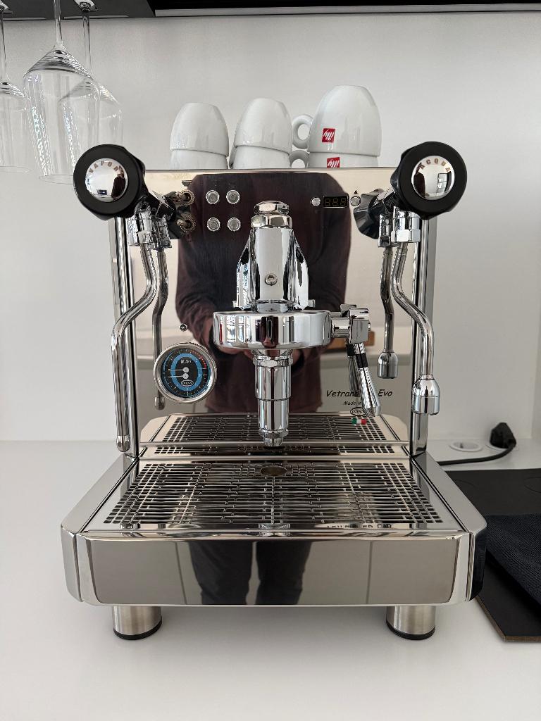 Quick Mill Vetrano 2B Evo, Witgoed en Apparatuur, Koffiezetapparaten, Ophalen, Gebruikt, Espresso apparaat, 10 kopjes of meer