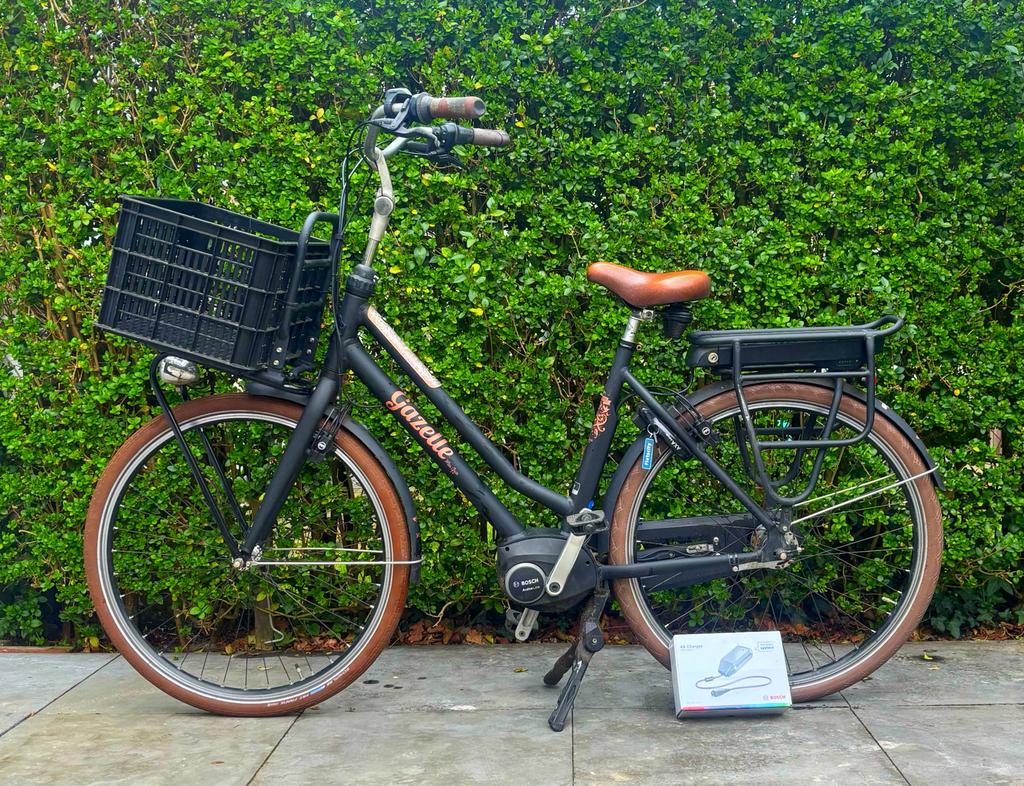 Elektrische Gazelle Miss Grace Bosch // 5500KM, Fietsen en Brommers, Ophalen of Verzenden, Zo goed als nieuw, 51 tot 55 cm, 50 km per accu of meer