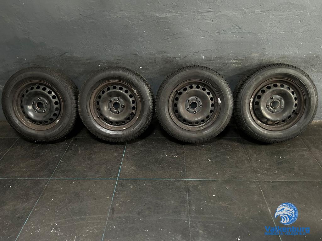 9mm! Originele VAG VW Golf Caddy Audi A3 Leon 15 inch stalen, Gebruikt, 15 inch, -, -