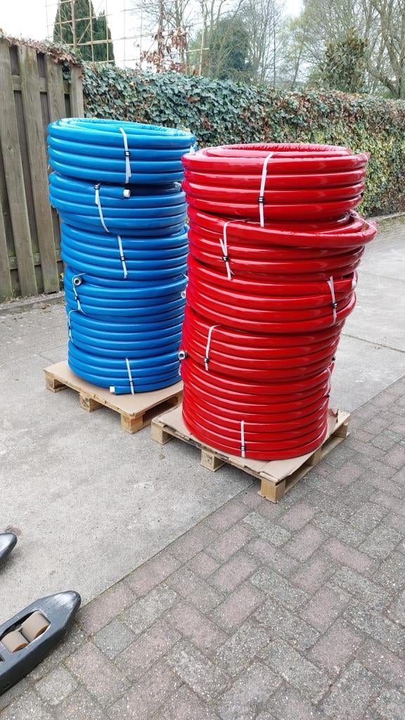 Vloerverwarming/warmtepomp/draadmat/noppenplaat/verdeler, Ophalen, Nieuw