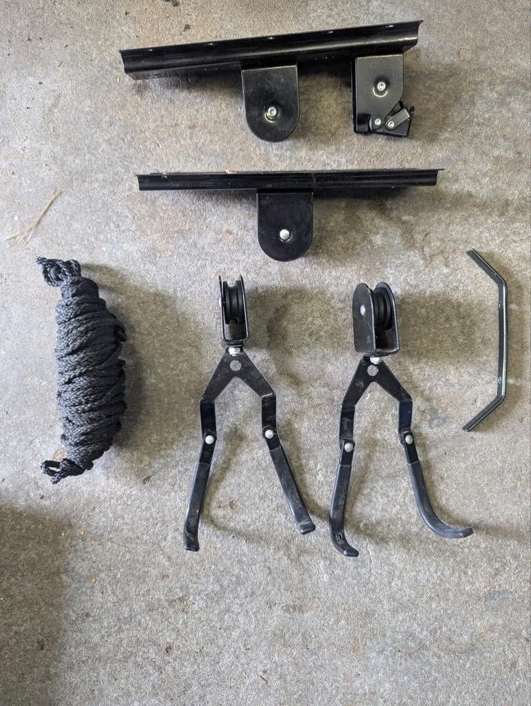 Handige Fietslift voor plafondmontage - Ruimtebesparend, Fietsen en Brommers, Fietsaccessoires | Overige Fietsaccessoires, Ophalen of Verzenden