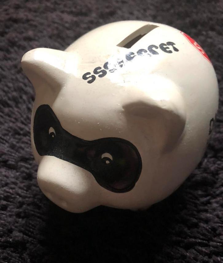 Spaarpot, spaarvarken (Piggy bank), nieuw, Ophalen of Verzenden, Nieuw, Steen, Aardewerk of Keramiek, Dier