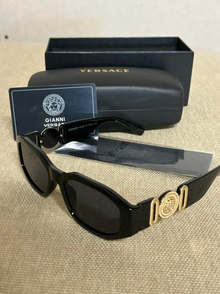 Versace Bril, Sieraden, Tassen en Uiterlijk, Zonnebrillen en Brillen | Heren, Overige merken, Zwart, Ophalen of Verzenden, Zo goed als nieuw