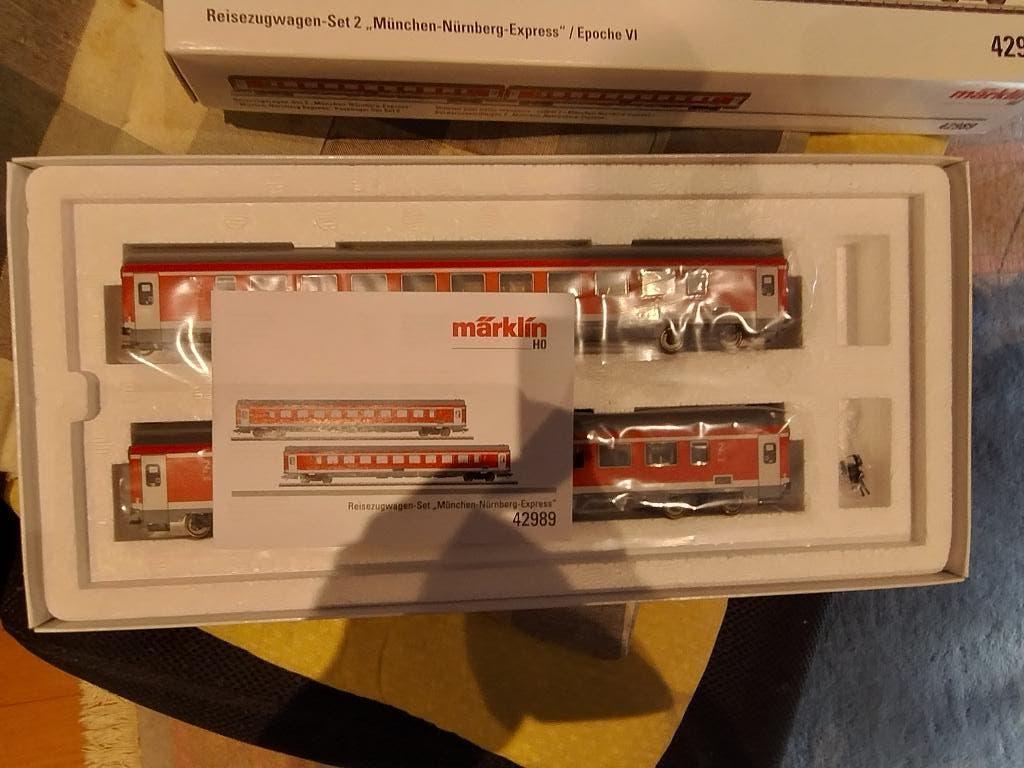 Märklin 42989 – Reisezugwagen Set, Wisselstroom, Ophalen of Verzenden, Märklin, Nieuw