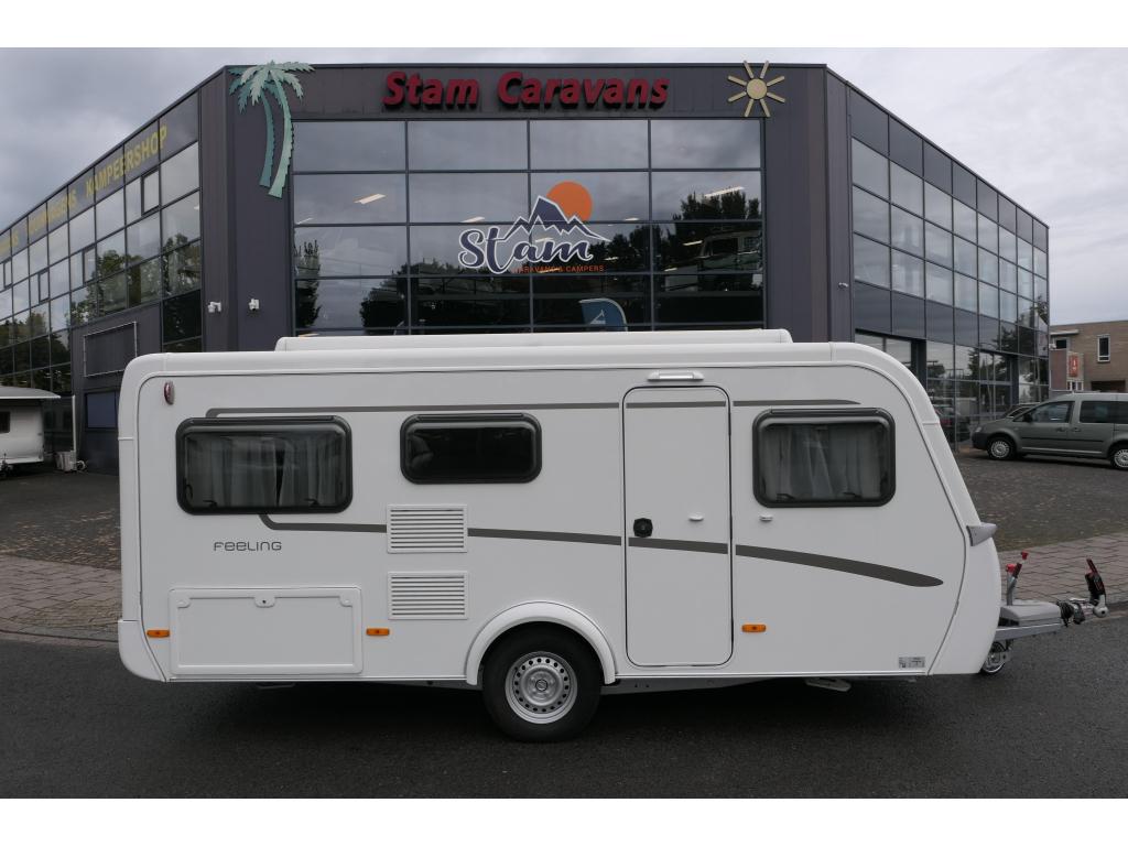 Eriba Feeling 425 NIEUW STAAT, Standaardzit, Tot en met 2, 4 tot 5 meter, Eriba