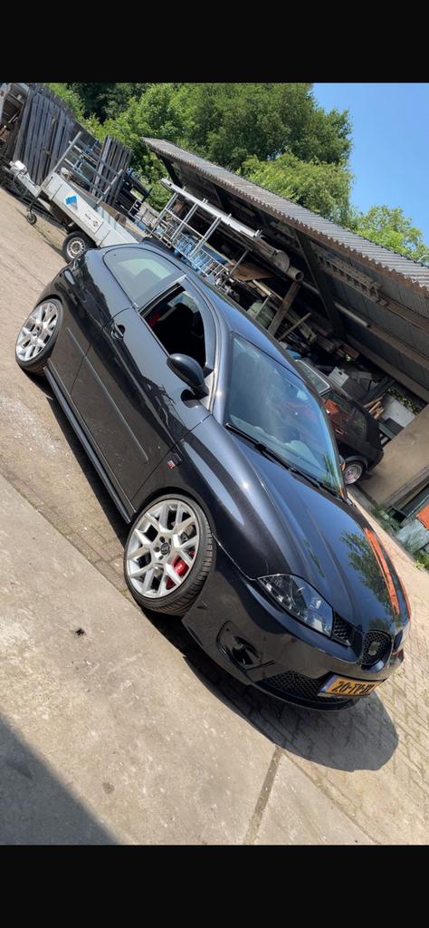 Seat Ibiza Cupra 1.8 20VT, Auto's, Seat, Stof, Zwart, 4 cilinders, Handgeschakeld