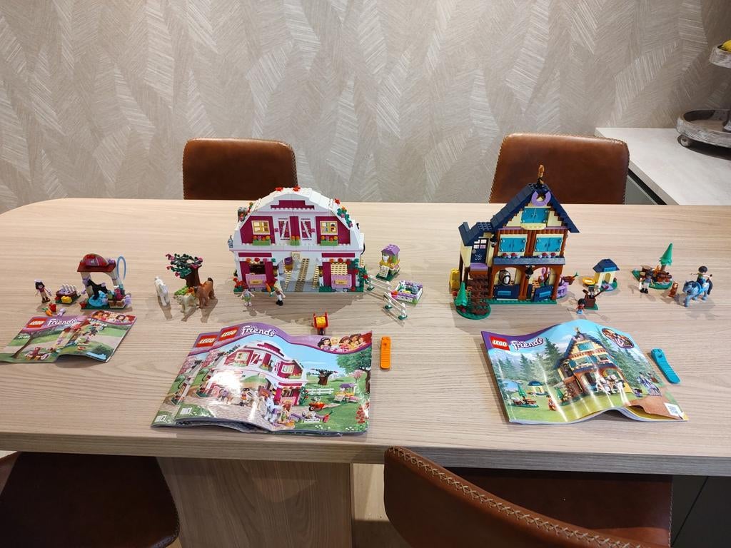 Lego Friends, 3 setjes in thema Paarden, 41683, 41039, 41123, Ophalen of Verzenden, Zo goed als nieuw, Complete set, Lego