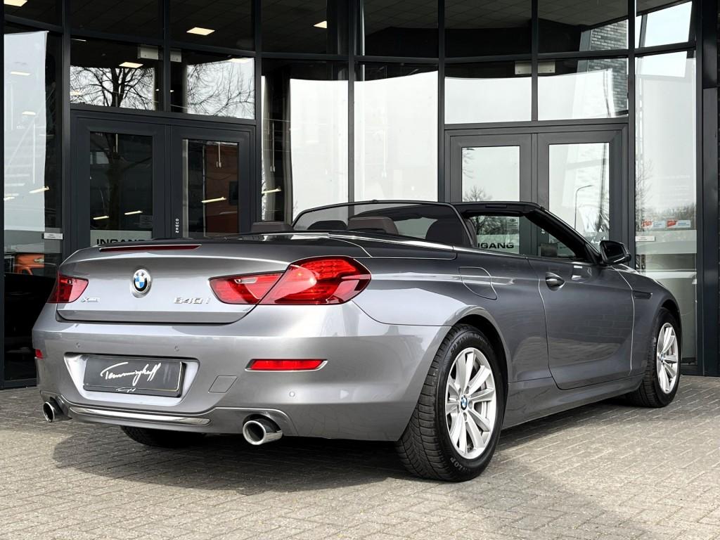 Bmw 6-SERIE 640i XDRIVE CABRIO HIGH EXECUTIVE, Gebruikt, Euro 6, Cabriolet, Leder