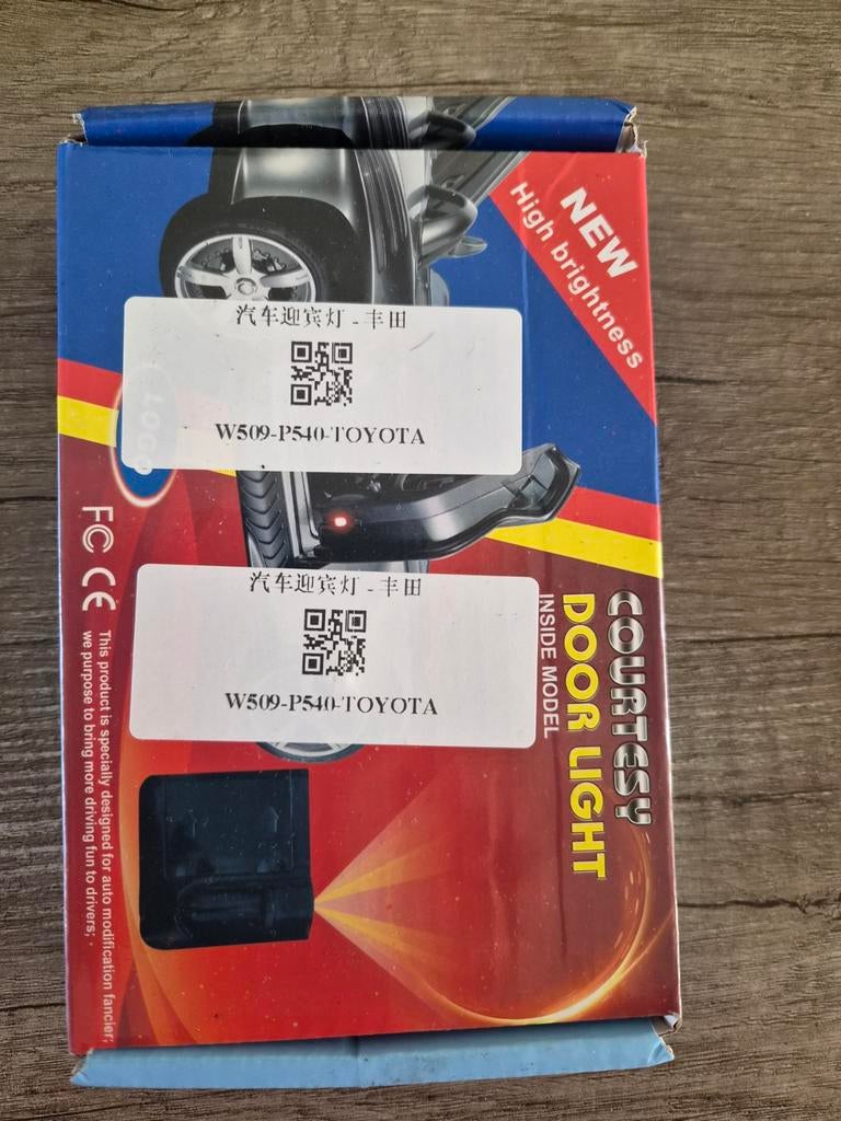 Toyota Deur Welkomstlicht - Draadloze Projector Ghost Light, Ophalen, Nieuw