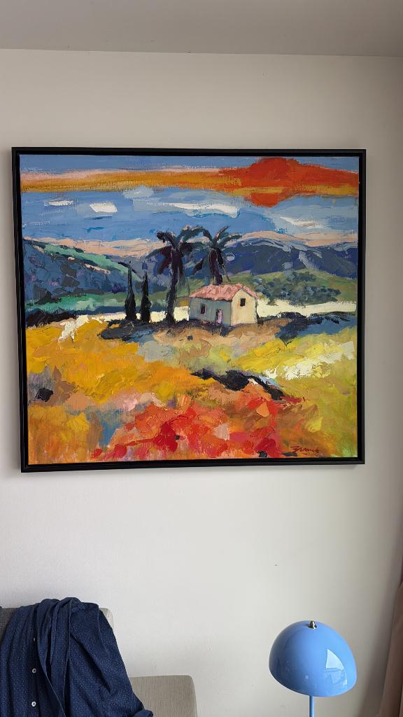 Schilderij Willem Brauck, Ophalen