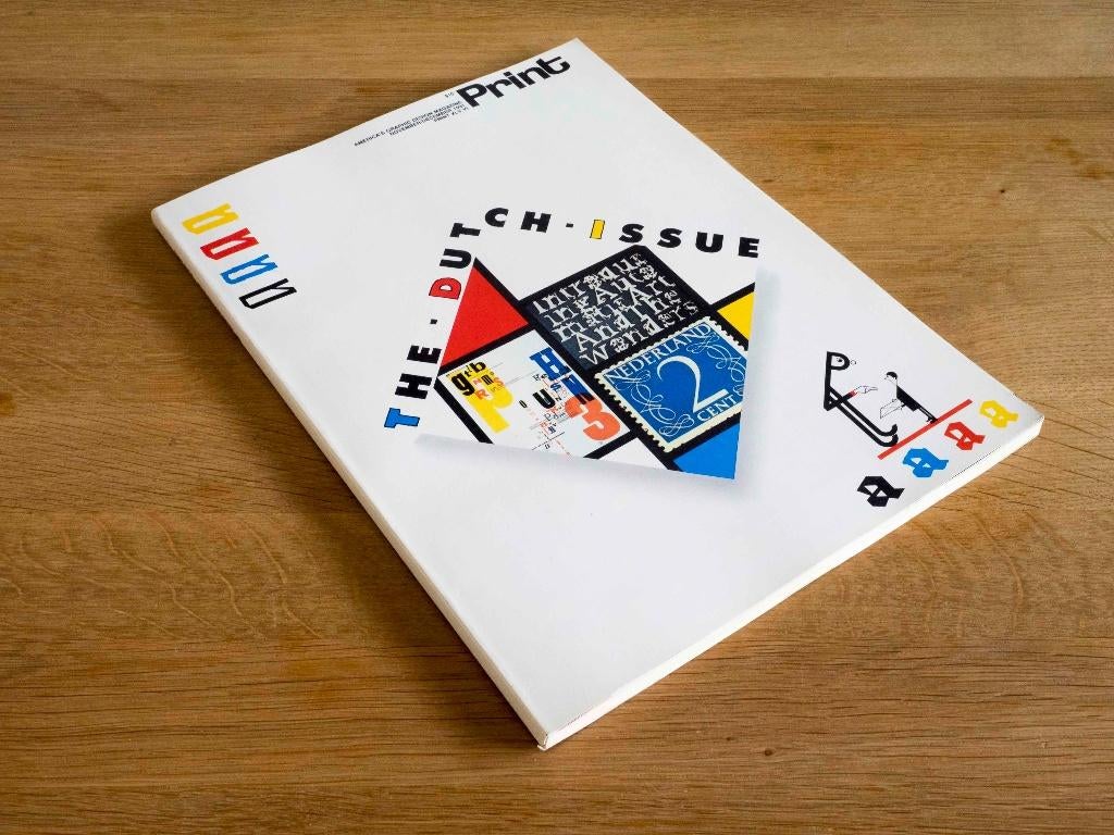 Print graphic design Magazine | The Dutch issue | zeldzaam, Boeken, Ophalen of Verzenden, Zo goed als nieuw, Overige onderwerpen