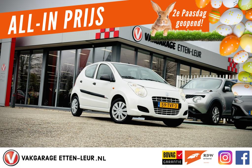 Suzuki Alto 1.0 Comfort | AIRCO (bj 2012, automaat), Automaat, Stof, Gebruikt, 4 stoelen