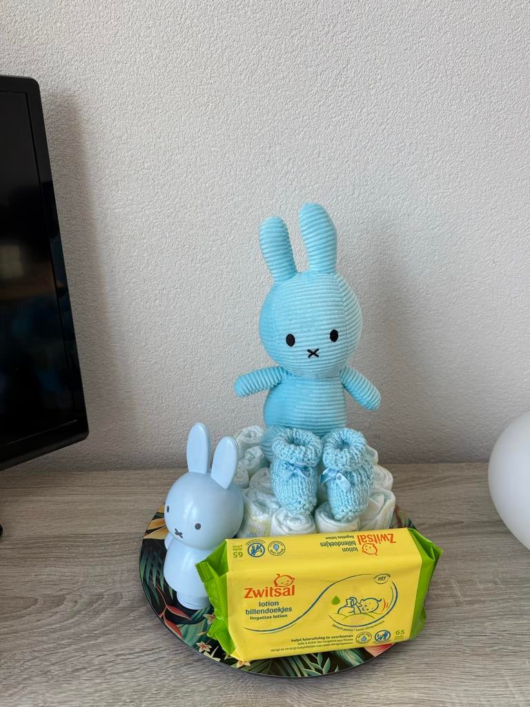 Kraamcadeau Jongen Nijntje, Kinderen en Baby's, Kraamcadeaus en Geboorteborden, Ophalen, Nieuw, Kraamcadeau