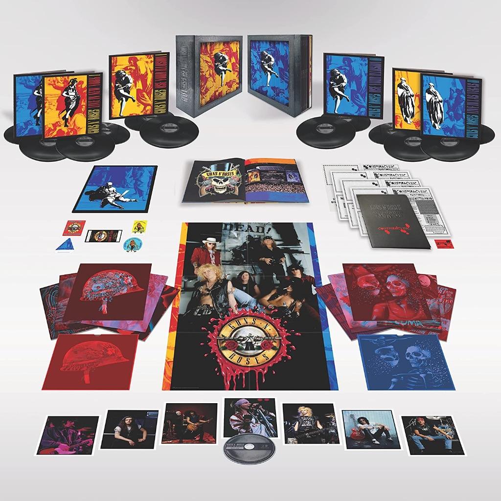 Vinyl 12LP+BRDvd Guns N Roses Use Your Illusion I & II NIEUW, Ophalen of Verzenden, Nieuw in verpakking, 12 inch, Poprock
