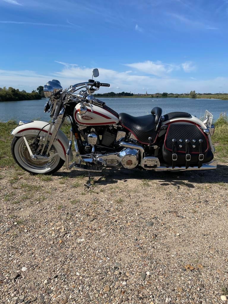 Unieke en zeldzame Harley FLSTS springer eerste editie 1997, 2 cilinders, 1340 cc, Chopper, Particulier