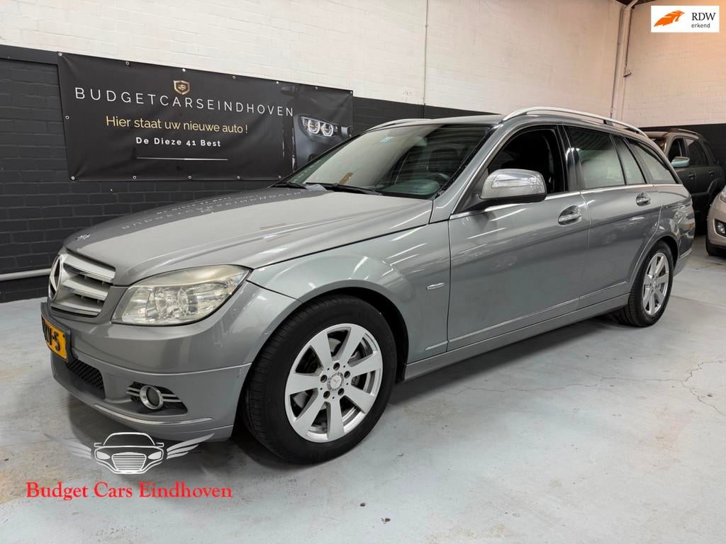 Mercedes-Benz C-klasse Estate 200 CDI Avantgarde Nap/Airco/I, Traction-control, 4 cilinders, 1505 kg, Leder en Stof