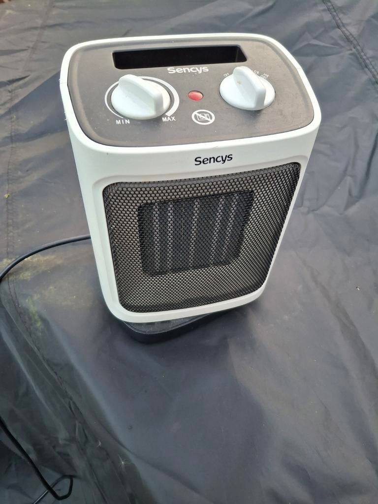 Sencys ventilatorkacheltje - Werkt uitstekend, 30 tot 80 cm, Gebruikt, Kachel, Minder dan 60 cm