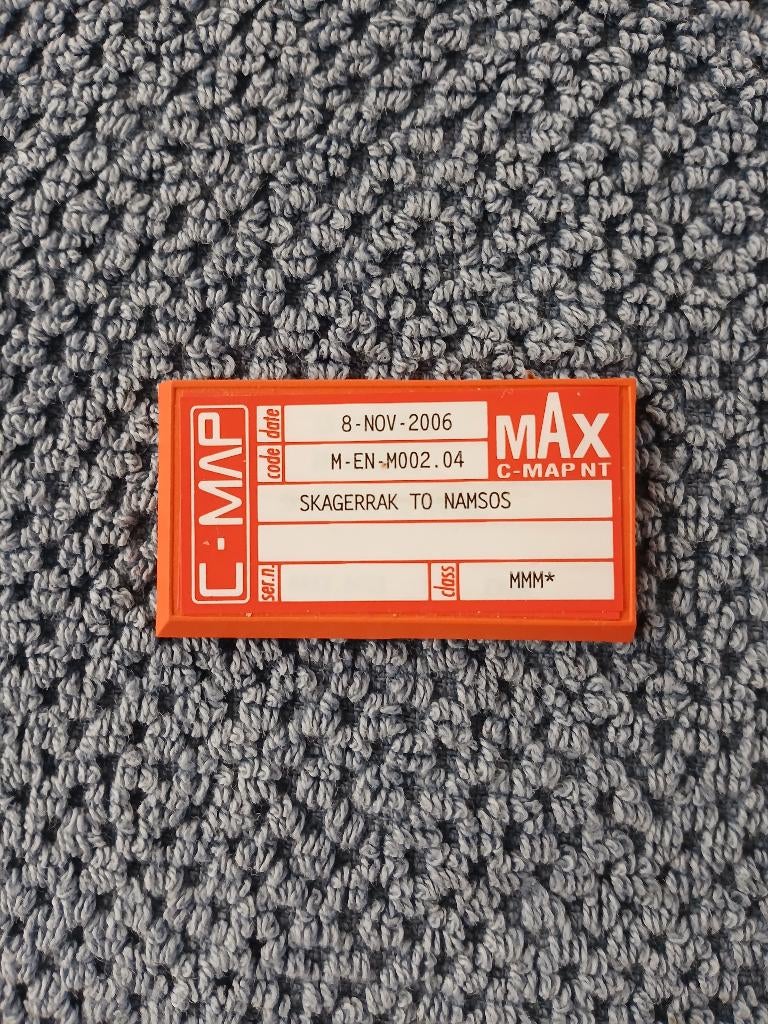 C-map kaartje Skagerak to Namsos, Ophalen of Verzenden, Zo goed als nieuw, Kaartplotter of Fish Finder