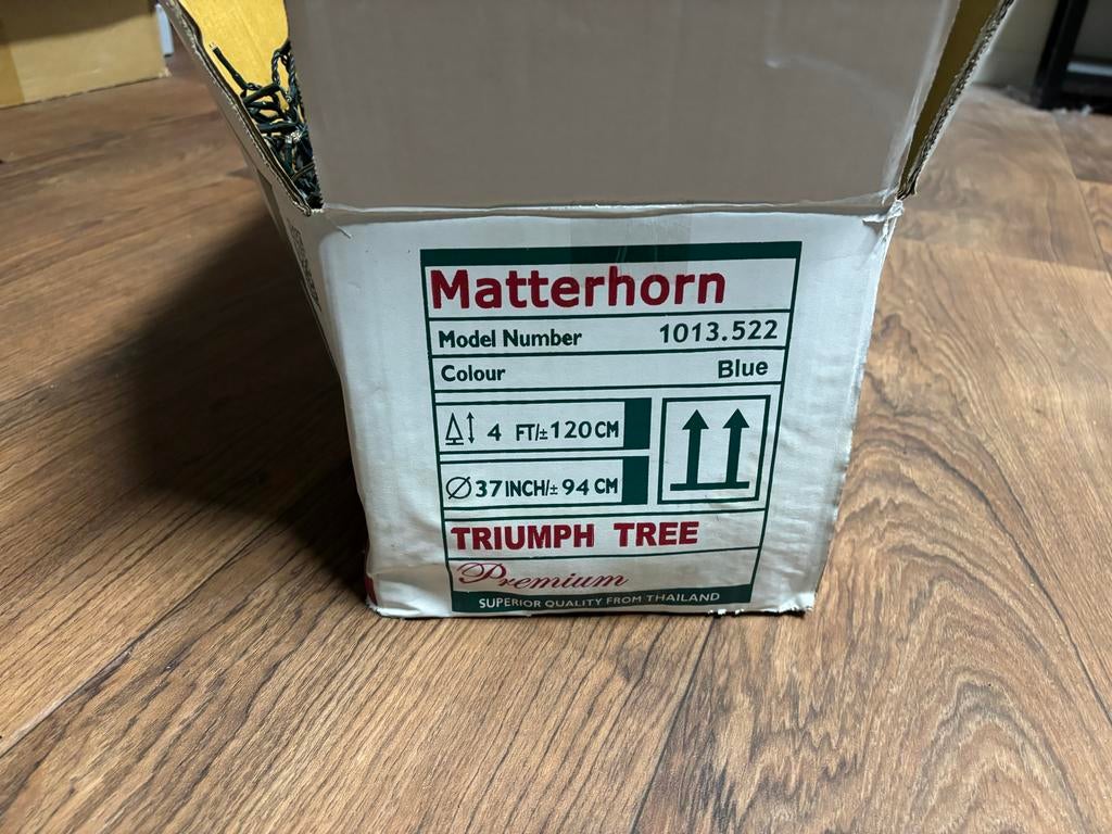 Kunstkerstboom 120cm gratis af te halen, Diversen, Kerst, Ophalen, Gebruikt