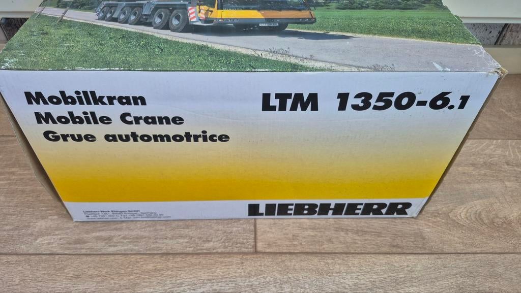 Liebherr ltm 1350 6.1, Hobby en Vrije tijd, Ophalen, Zo goed als nieuw, Hijskraan, Tractor of Landbouw