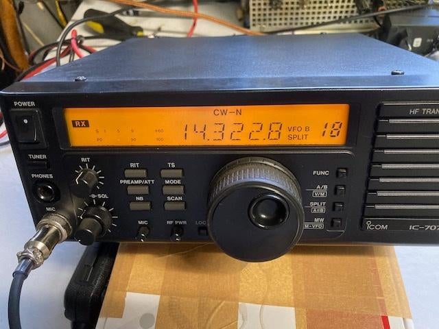 ICOM IC 707, Ophalen of Verzenden, Gebruikt, Zender en Ontvanger