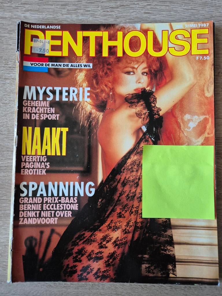 Penthouse Magazine Mei 1987 - Goede Staat, Verzamelen, Ophalen of Verzenden