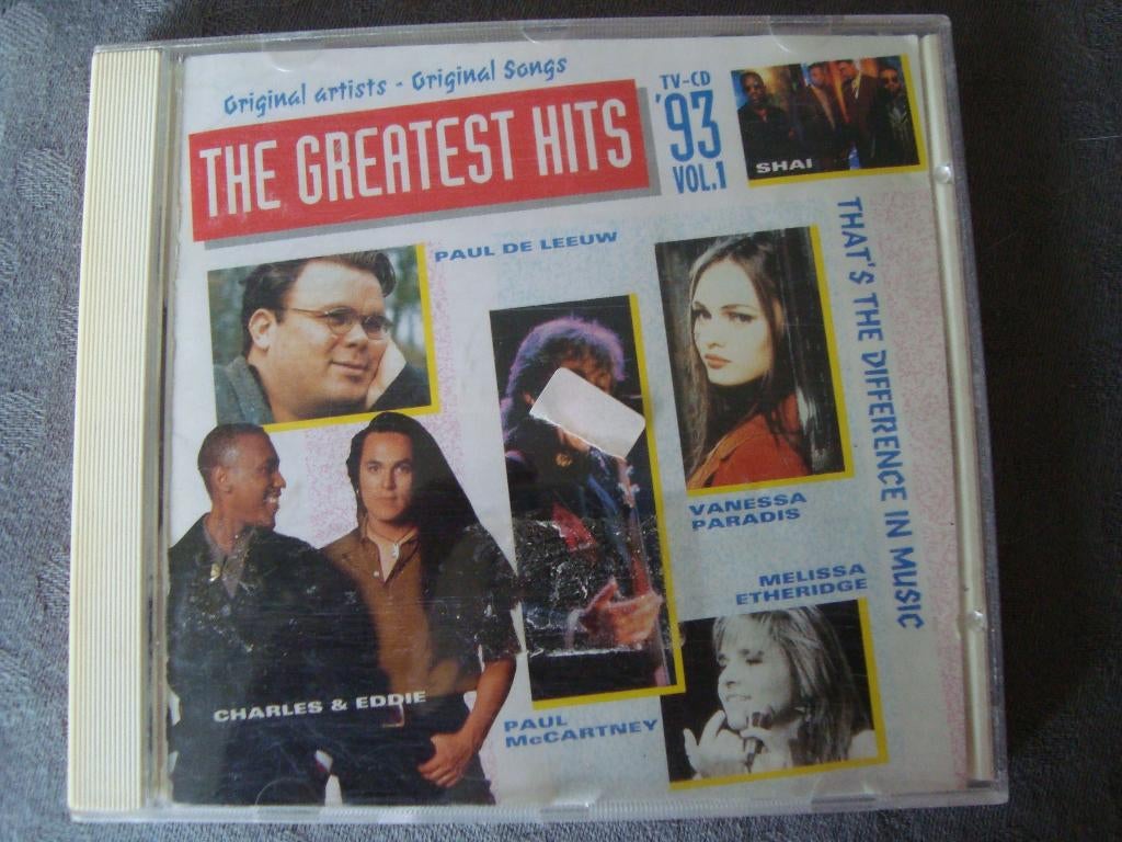 The greatest hits '93 vol.1, Cd's en Dvd's, Ophalen of Verzenden, Zo goed als nieuw