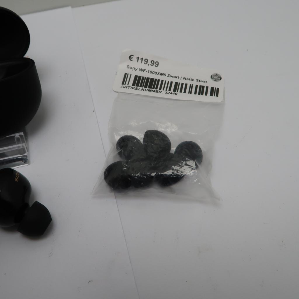 Sony WF-1000XM5 Draadloze Earbuds | in Nette Staat, Niet ingevuld, Zo goed als nieuw, Niet ingevuld, Niet ingevuld