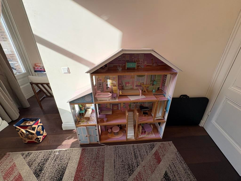 Kidkraft poppenhuis, Ophalen, Gebruikt, Poppenhuis