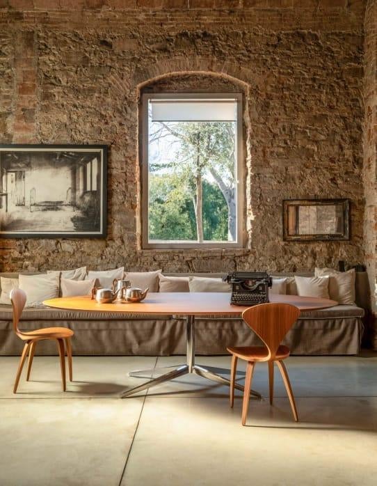 mid century modern tafels chrome of tulipe base w platner, Overige materialen, 100 tot 150 cm, Mid century modern furniture, Nieuw