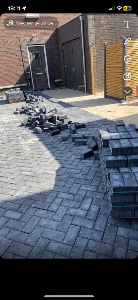 Stratenmaker hovenier tuinaanleg gezocht, Ophalen of Verzenden